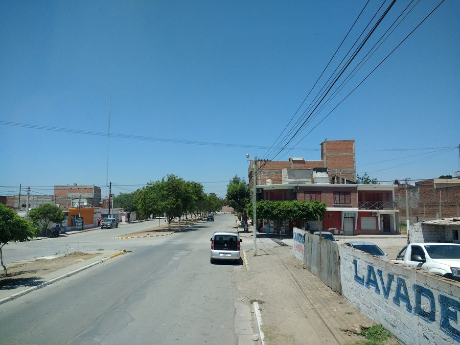 Veduta di Perico in Argentina