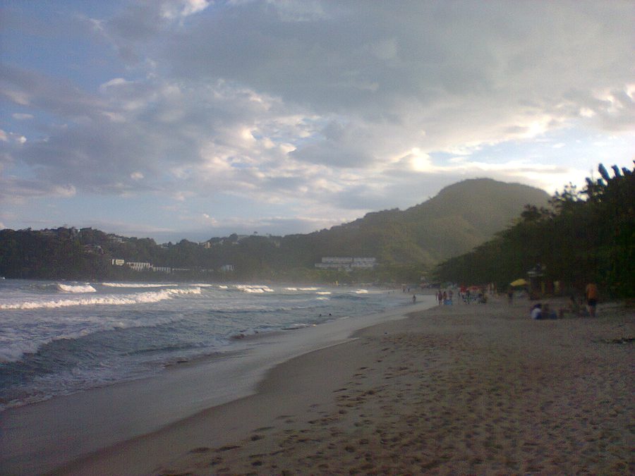 Praia das Toninhas a Ubatuba sulla costa dello stato di São Paulo