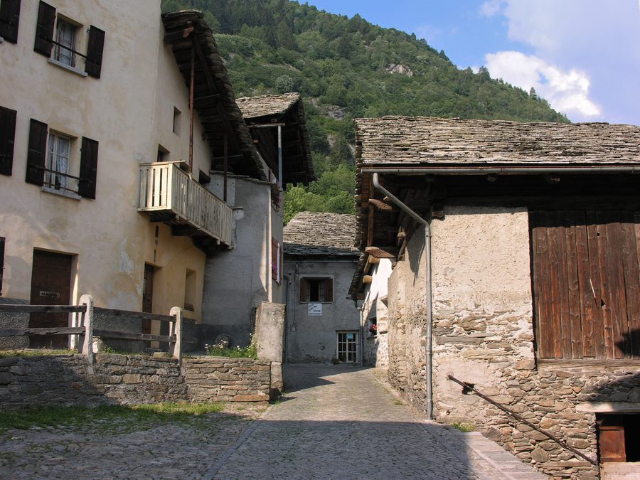 Soglio nel paesaggio culturale della Bregaglia