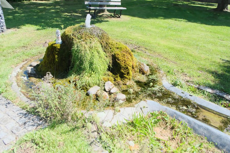 Veduta di Memmingerberg nel circondario dell'Unterallgäu
