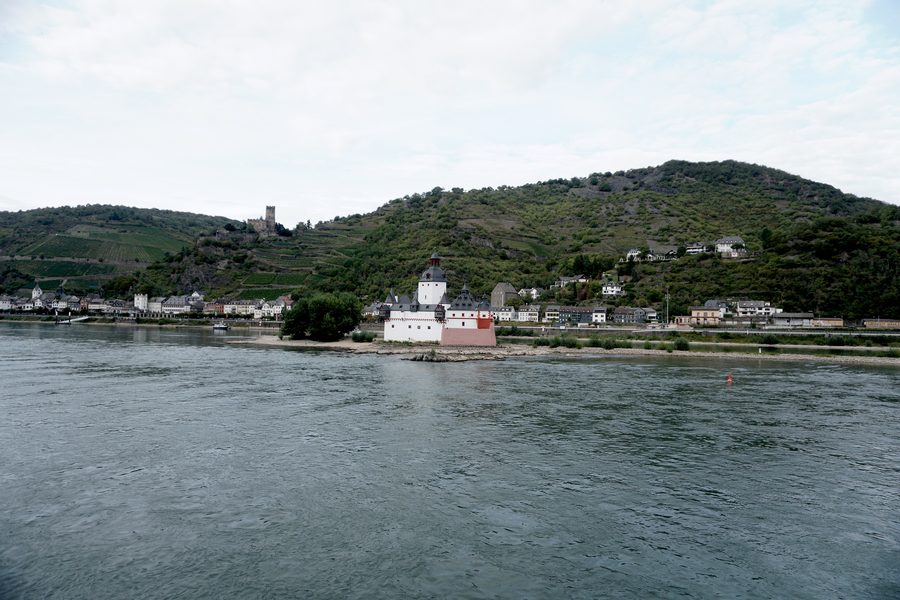 Castello di Pfalzgrafenstein su una piccola isola del Reno presso Kaub