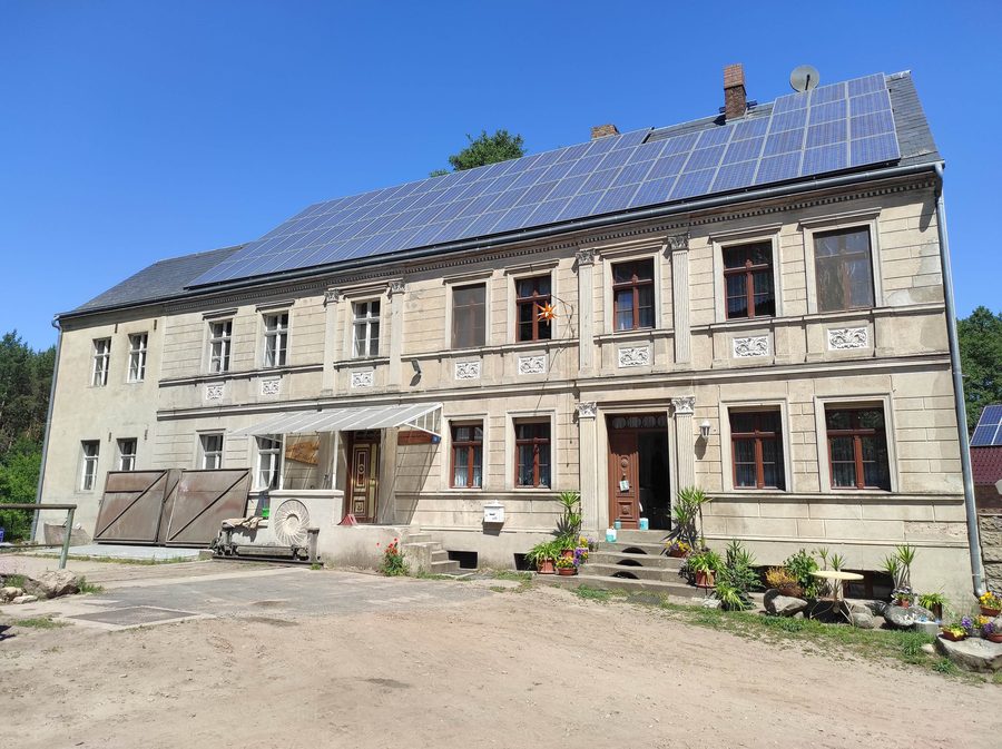 Edificio residenziale e del mulino dell'Obermühle a Gottsdorf