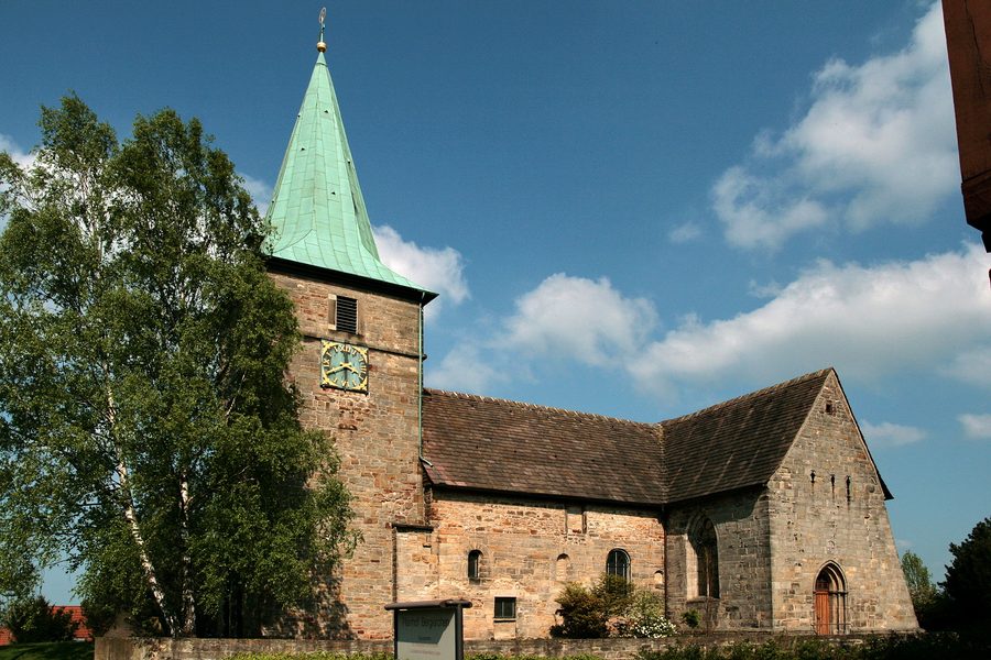 Chiesa di Santa Caterina a Bergkirchen presso Wölpinghausen in Bassa Sassonia
