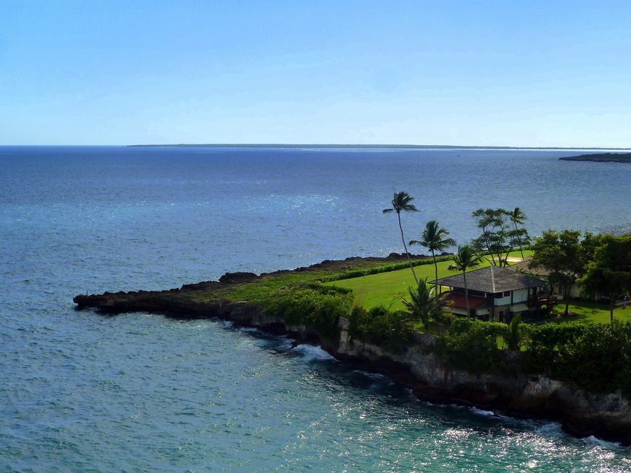 Vista del Rio Salado a La Romana, Repubblica Dominicana