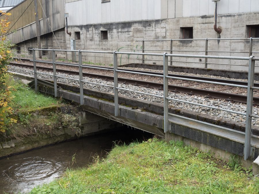Ponte ferroviario sulla Birsa a Reconvilier nel Giura bernese