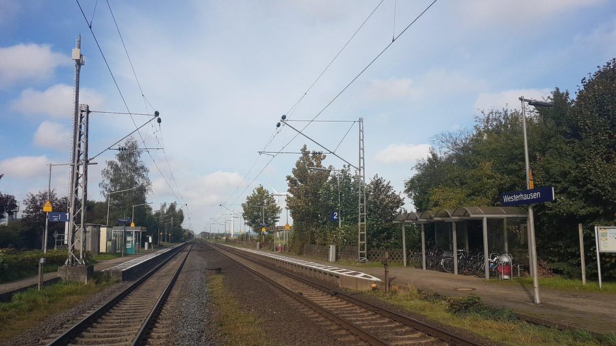 Stazione ferroviaria di Westerhausen a Melle, Bassa Sassonia