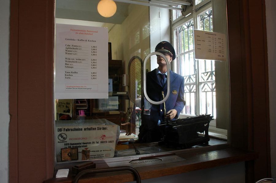 Museo locale nella vecchia stazione ferroviaria di Bammental