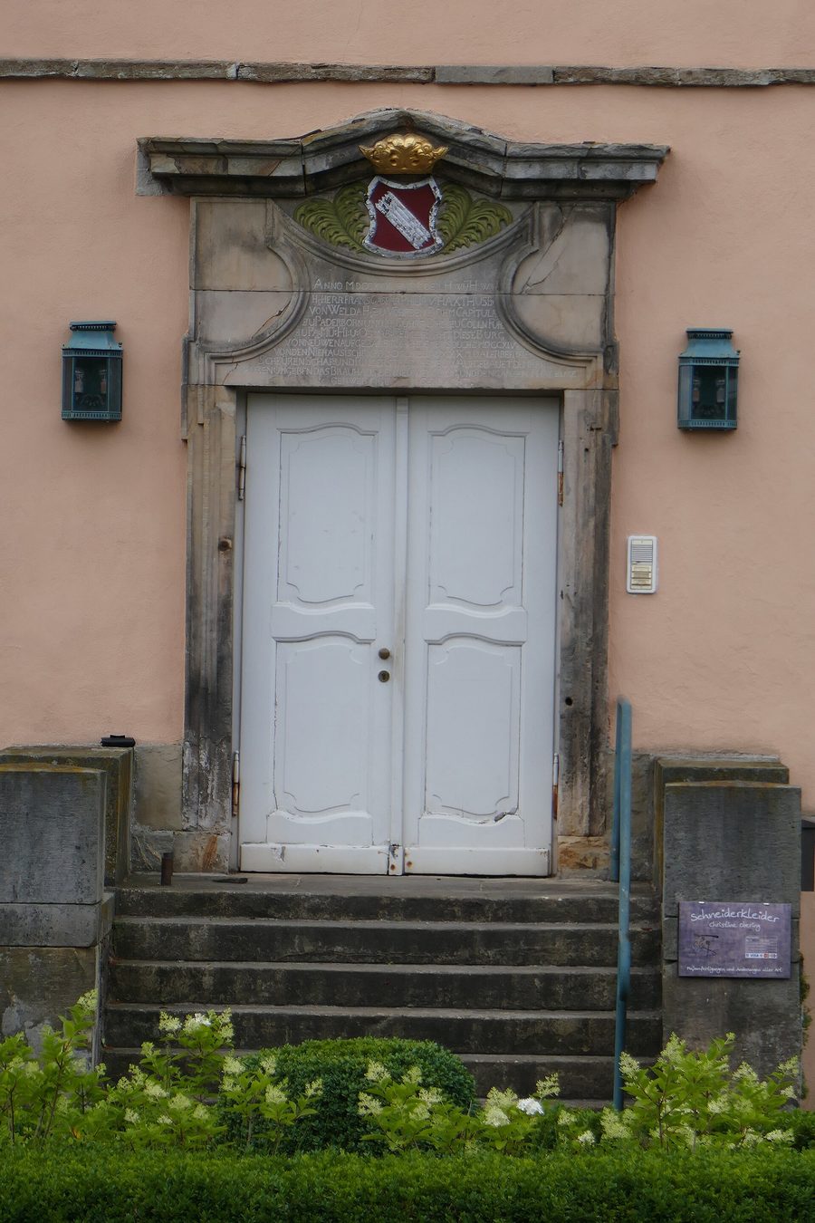 Portale del castello di Vörden