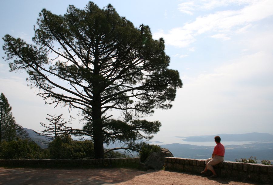 Vista panoramica del Golfo di Porto-Vecchio da L’Ospédale