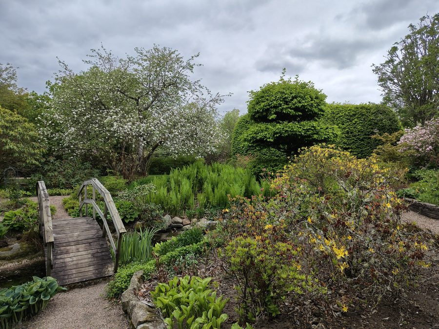 Giardino botanico presso Kärrhults gård a Broaryd, Svezia