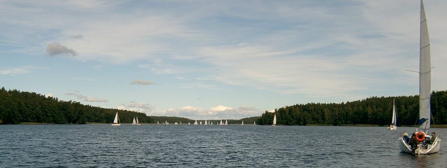 Lago in Masuria presso Mikołajki