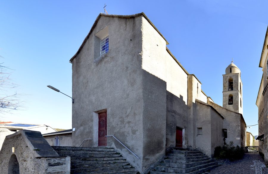 Chiesa parrocchiale Sainte-Lucie di Santa-Lucia-di-Mercurio, datata 1842