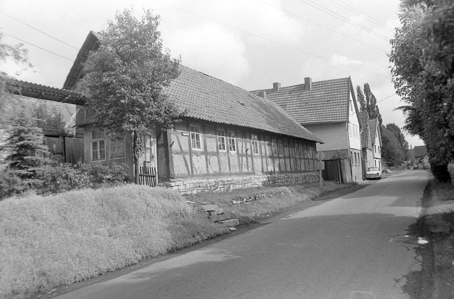 Edificio storico a Haynrode in cui oggi si trova il museo del villaggio