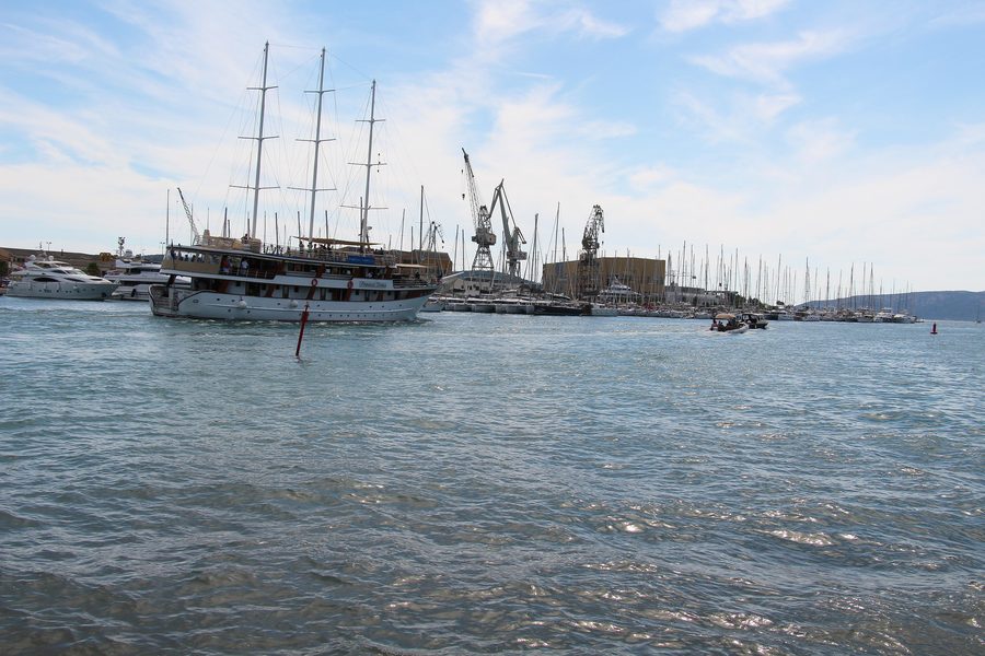 Lungomare del porto Obala bana Berislavića a Trogir