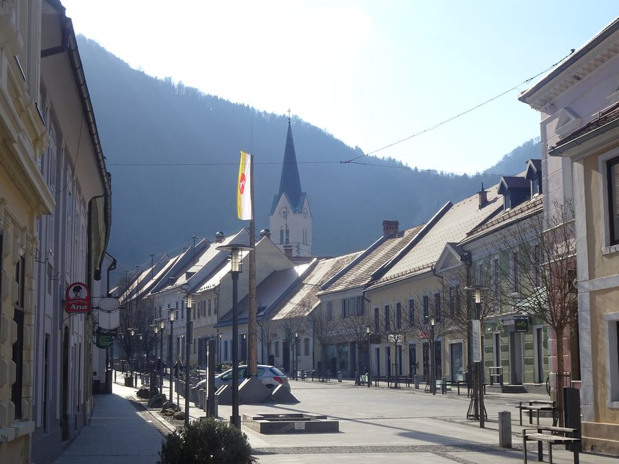 Vista di Stari trg a Slovenske Konjice