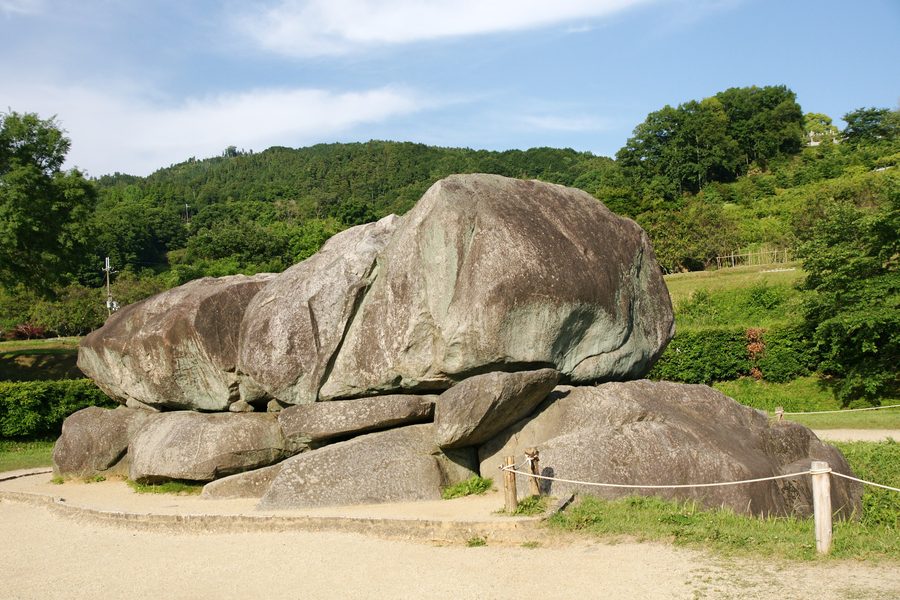 Kofun di Ishibutai ad Asuka nella prefettura di Nara