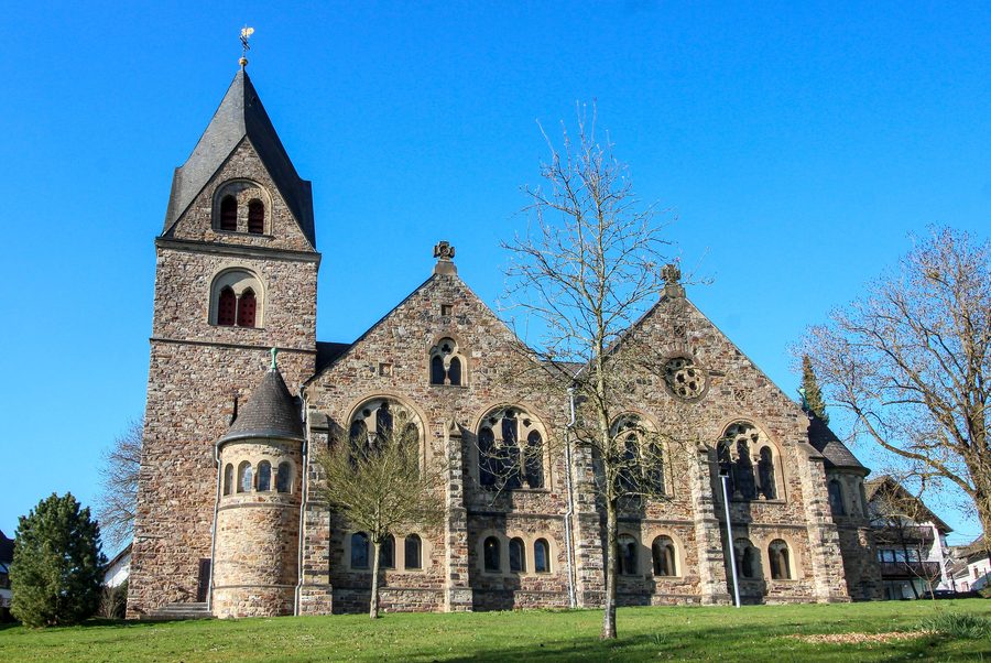 Chiesa evangelica a Dierdorf nel circondario di Neuwied