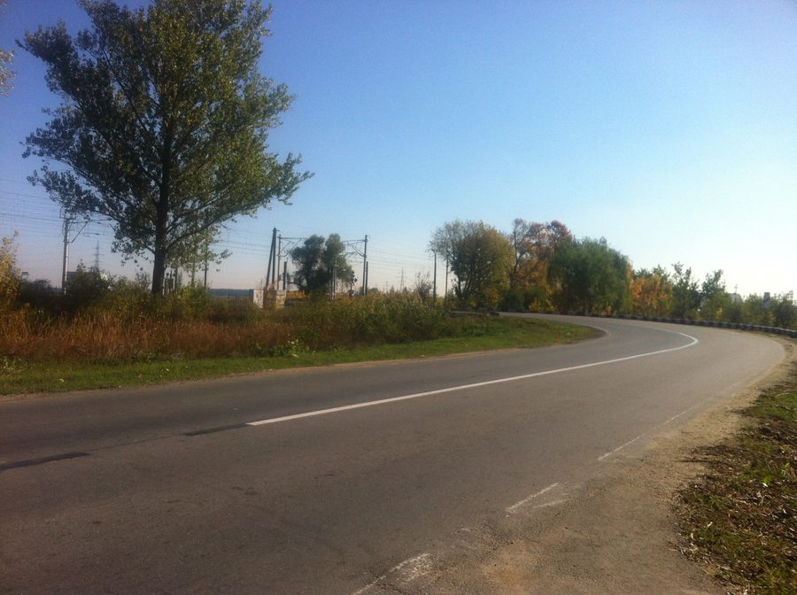Scena stradale a Buftea nel distretto di Ilfov, Romania