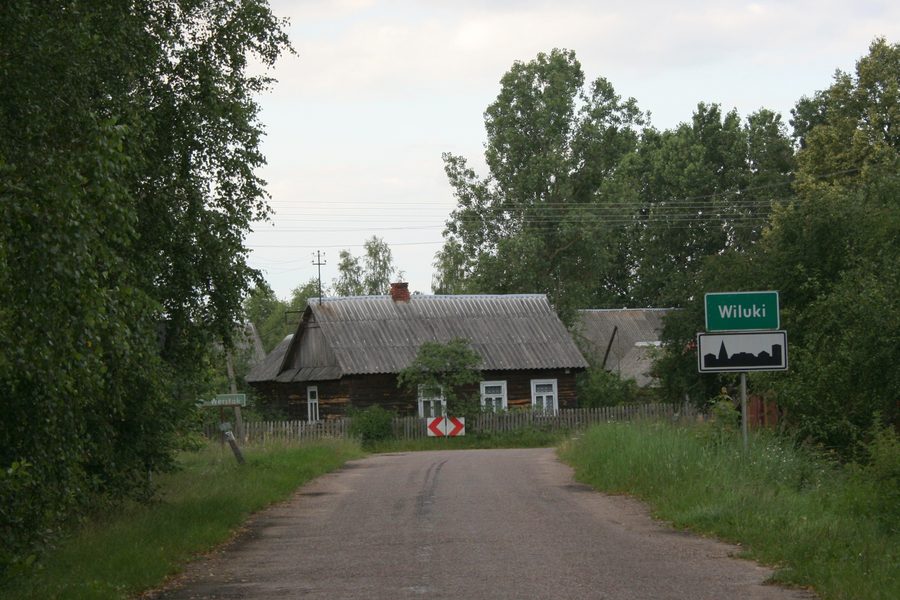 Strada d'accesso a Wiluki