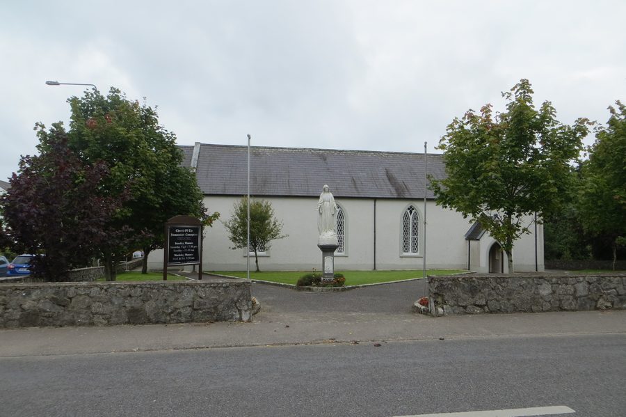 Veduta del villaggio di Shanagarry nella contea di Cork