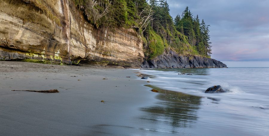 Mystic Beach su Vancouver Island