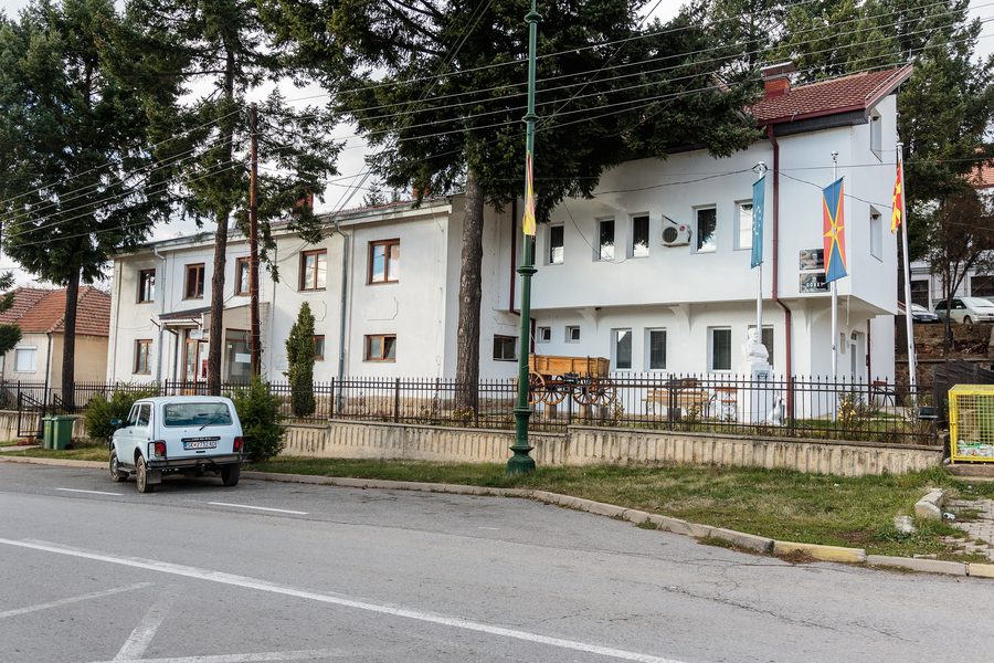 Paesaggio nel comune di Pehčevo