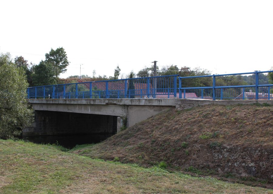 Ponte sulla Jevišovka a Vevčice nell’Okres Znojmo