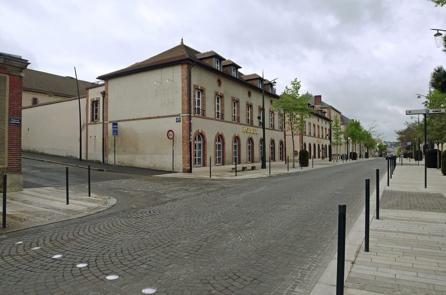 Avenue de Champagne a Épernay nel dipartimento della Marna