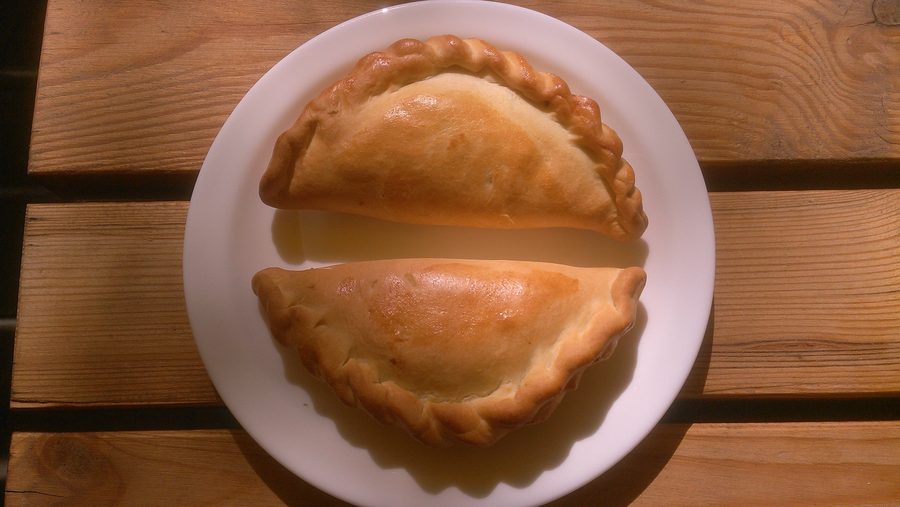 Kibinai, un dolce tradizionale karaim di Trakai.