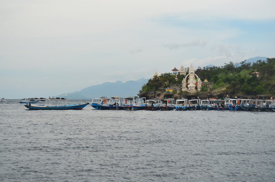 Paesaggio costiero dell’isola di Menjangan nel West Bali National Park a Bali
