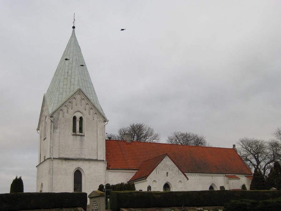 Chiesa di Västra Ingelstad in Skåne, Svezia