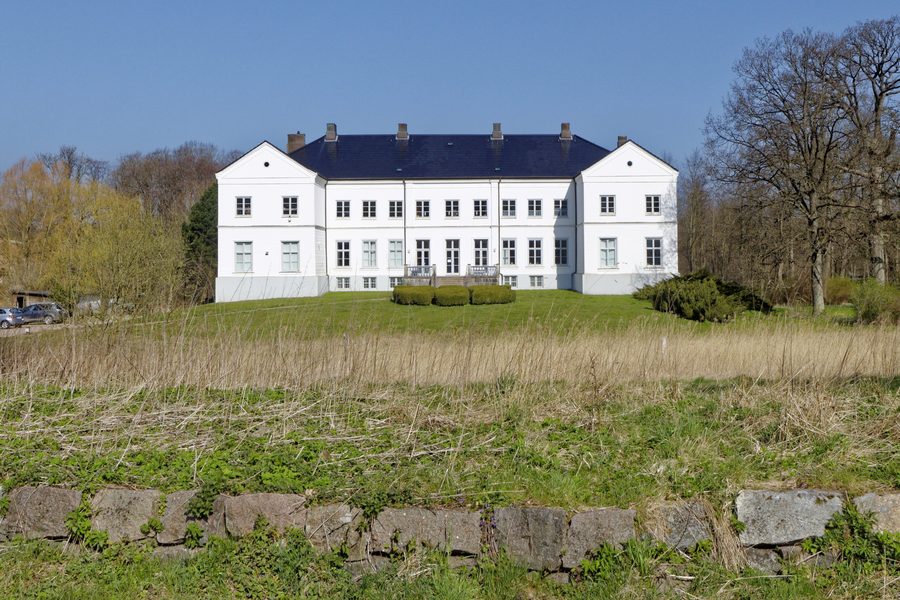 Casa padronale di Windeby lungo la strada dei tigli
