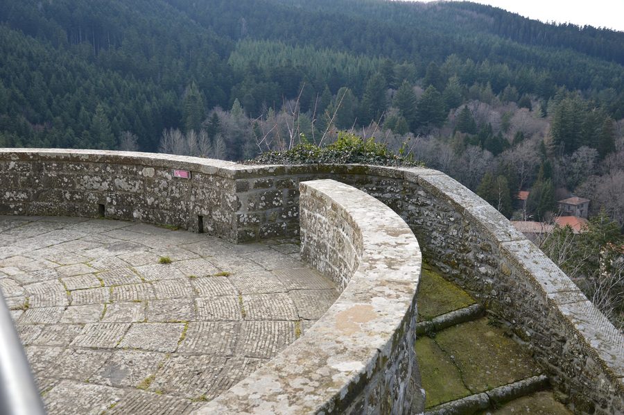 Paesaggio a Reggello nella città metropolitana di Firenze, Italia