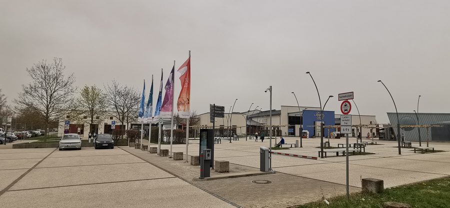 Vista esterna della Franken-Therme di Bad Windsheim
