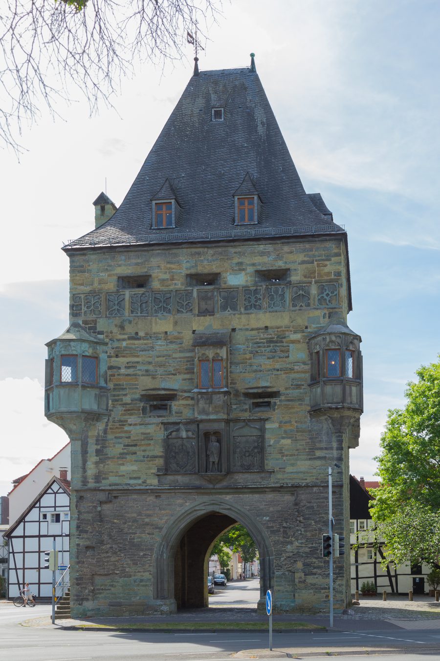 Osthofentor a Soest, una storica porta cittadina in mattoni