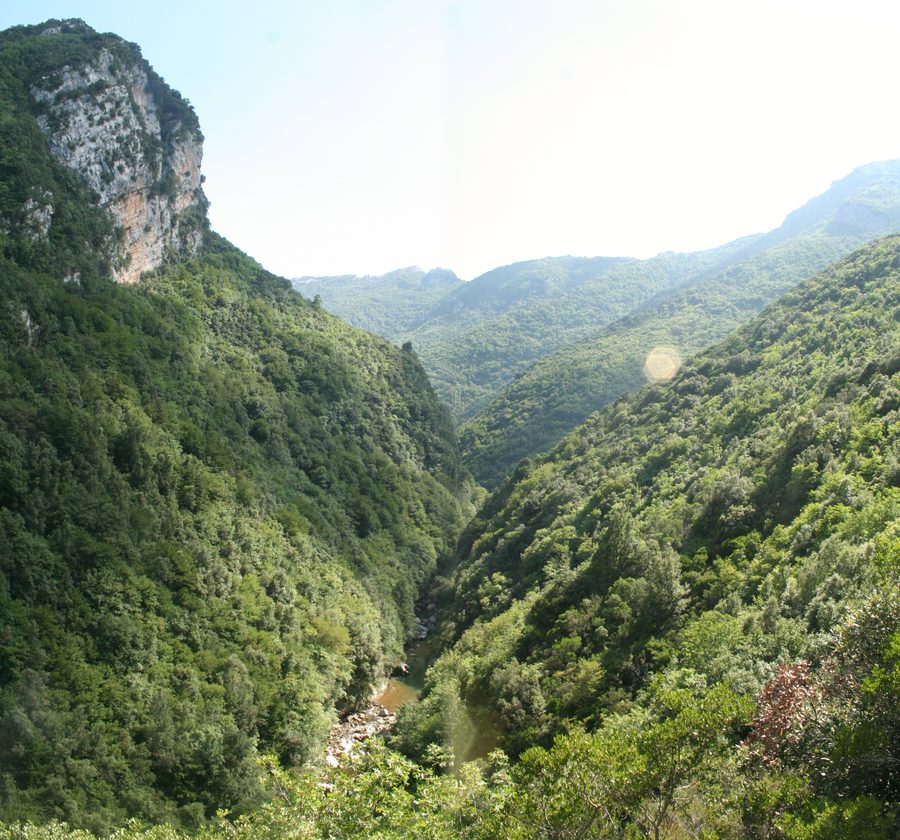 Valle del Calore a Felitto in Italia