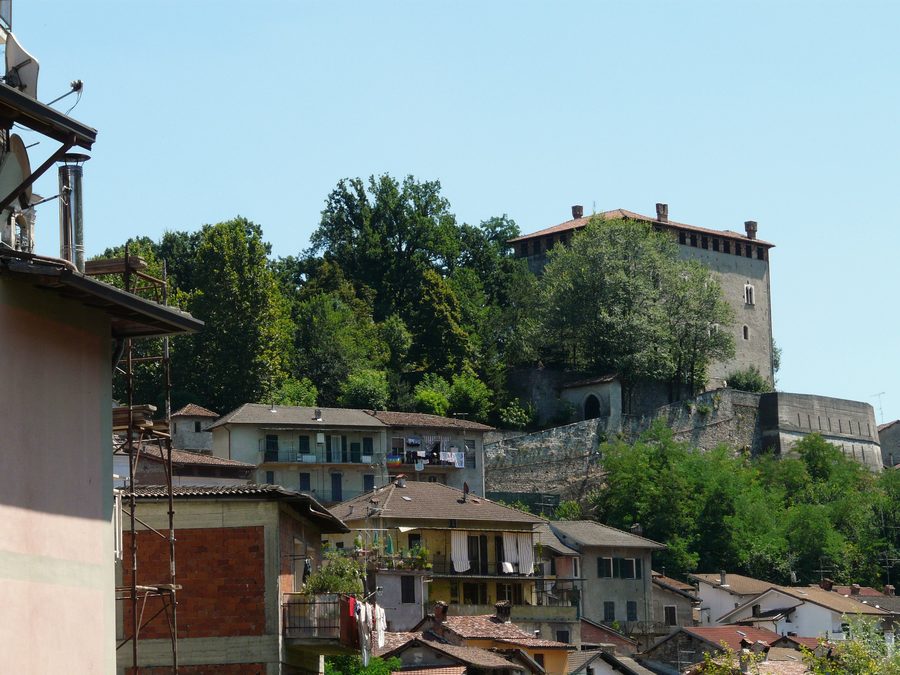 Castello di Castelletto d'Orba in Piemonte, Italia