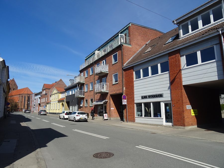 Via Købmagergade a Næstved, Danimarca