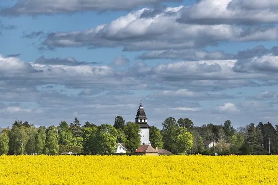 Chiesa di Vikingstad, un monumento ecclesiastico a Vikingstad, Svezia