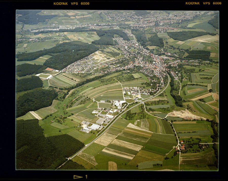 Veduta aerea di Albershausen