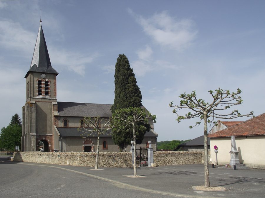 Église de Clarens nei Pirenei Atlantici