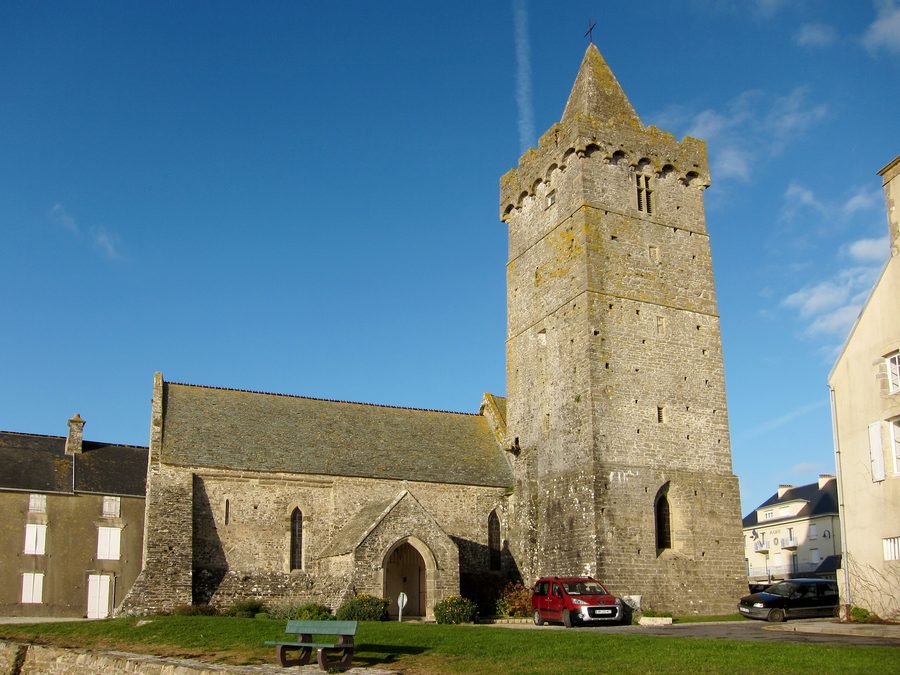 Chiesa Notre-Dame di Portbail nella Manche