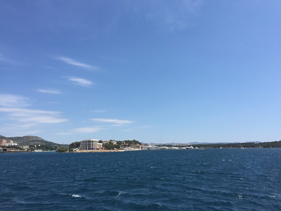 Vista di Gornje Raštane in Croazia