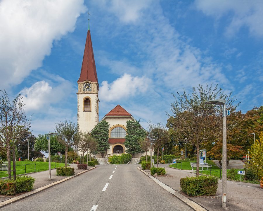 Chiesa protestante di Wallisellen in Svizzera
