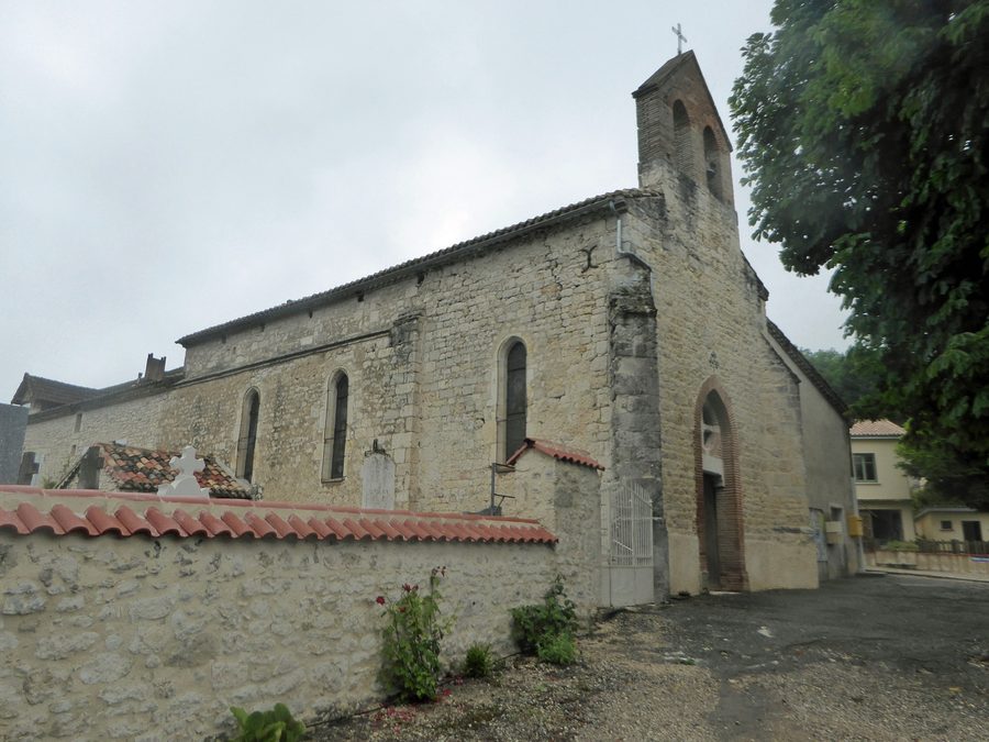 Vista esterna dell’Église de l’Assomption de Tréjouls