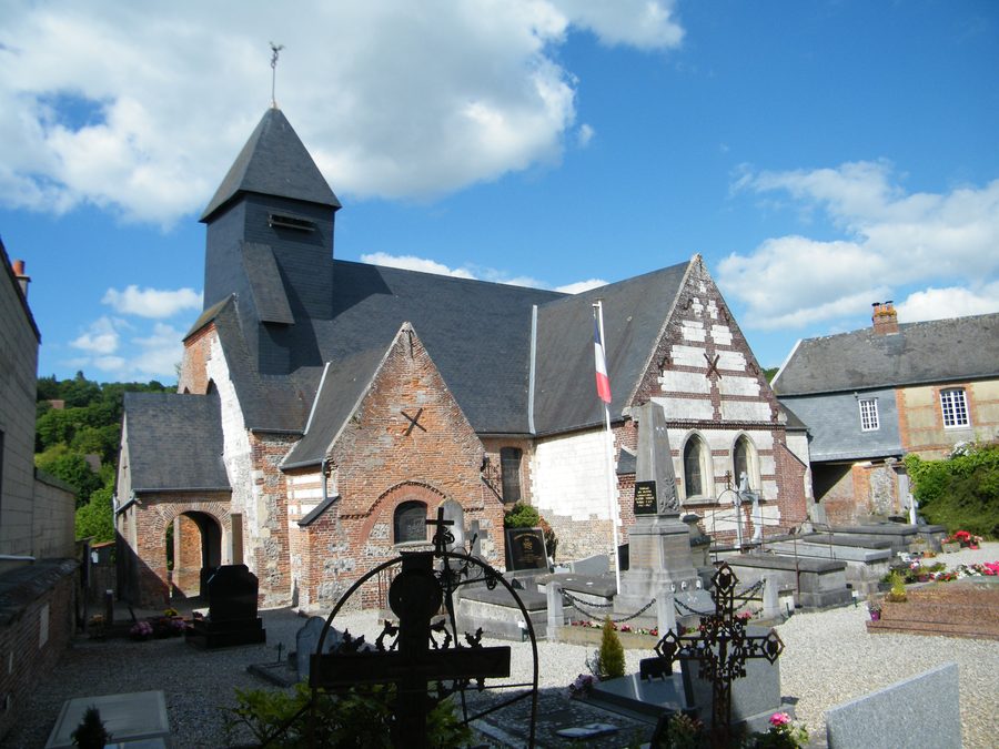 La chiesa Saint-Pierre di Saint-Pierre-en-Val