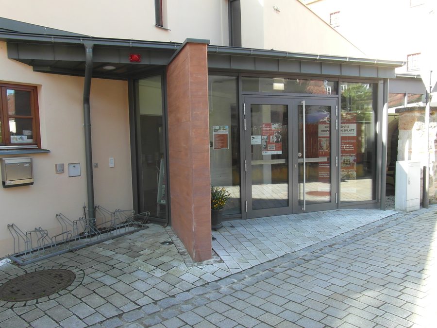 Ingresso del Museo culturale e militare di Grafenwöhr