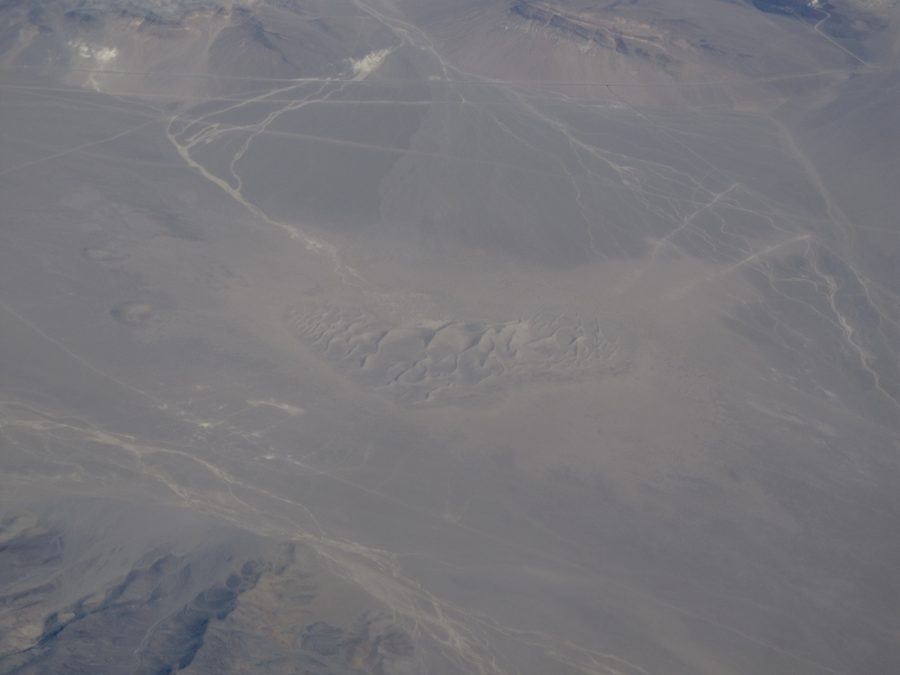 Grandi dune di sabbia a Big Dune vicino ad Amargosa Valley, Nevada