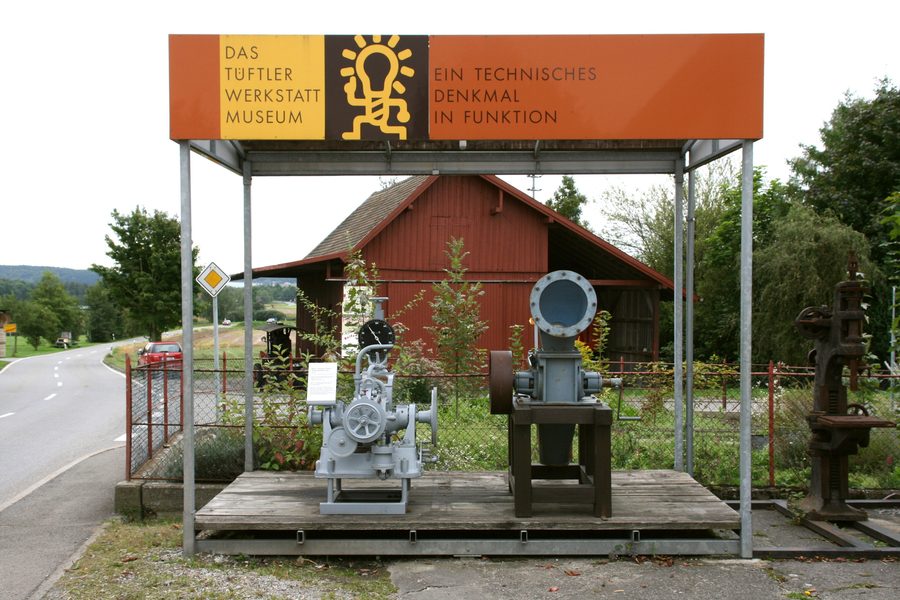 Museo-laboratorio dell'inventore sulla Hauptstraße ad Altheim presso Frickingen