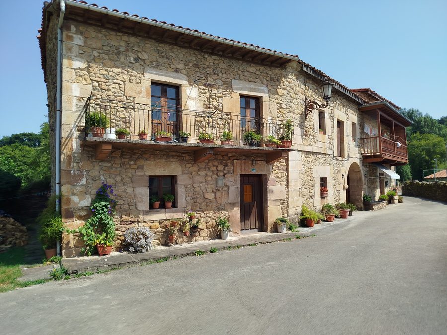 Vista di Saro in Cantabria